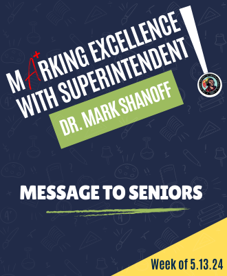  Message to Seniors From Dr. Mark Shanoff